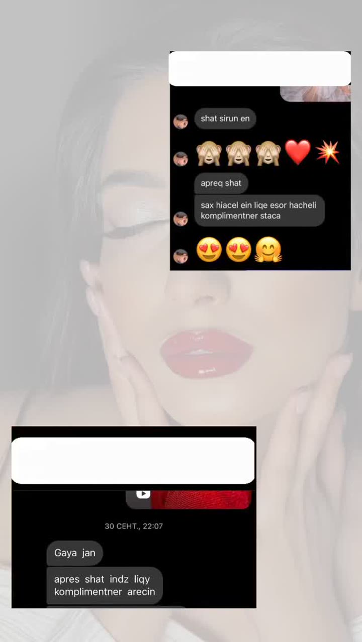Messages from clients thanking Gaya after their makeup appointments